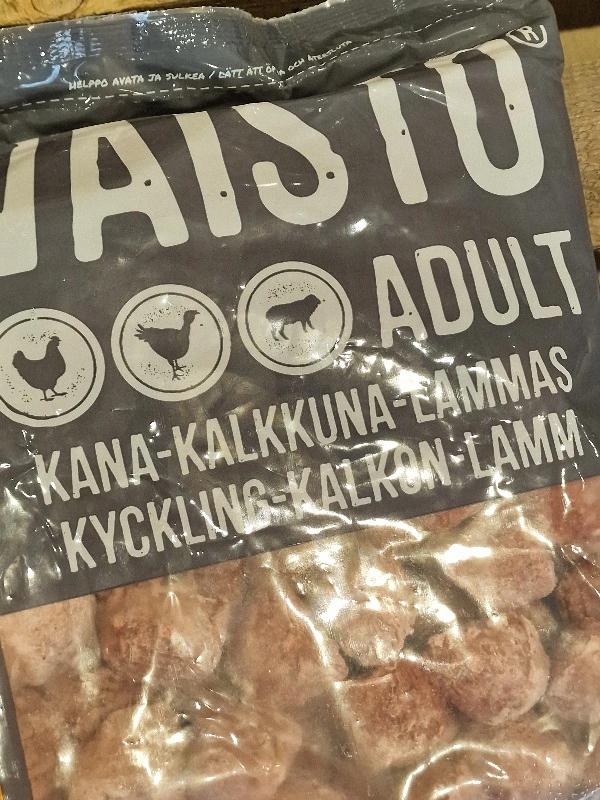 MUSH Vaisto Grå Kalkun Kylling Lam 3 kg - BARF til hunde